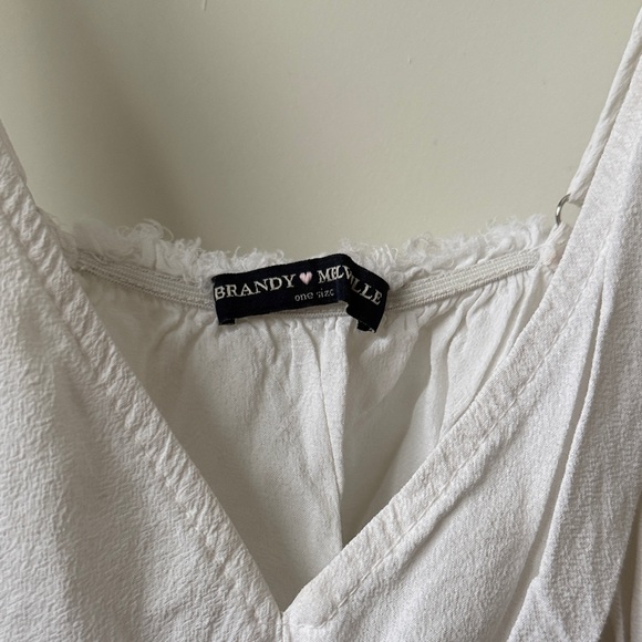 Brandy Melville White Tank - Picture 3 of 5